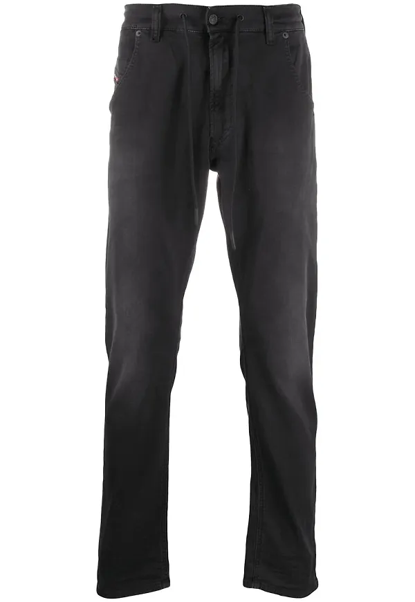 Diesel Krooley låga jeans - Svart