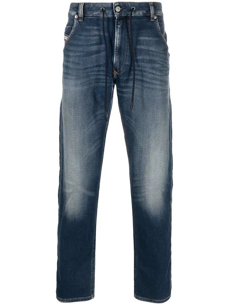 Diesel Krooley straight-jeans - Blå
