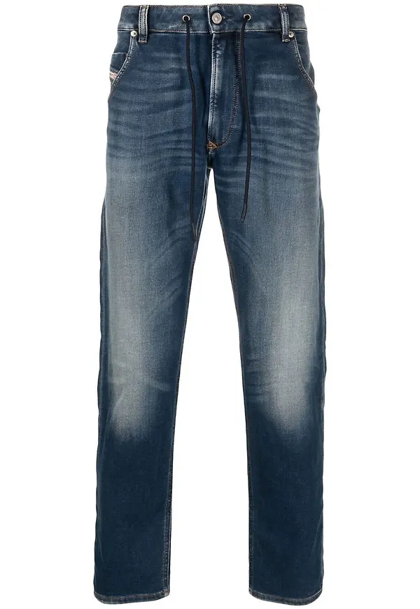 Diesel Krooley straight-jeans - Blå