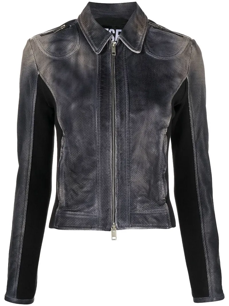 Diesel L-Tady bikerjacka - Svart