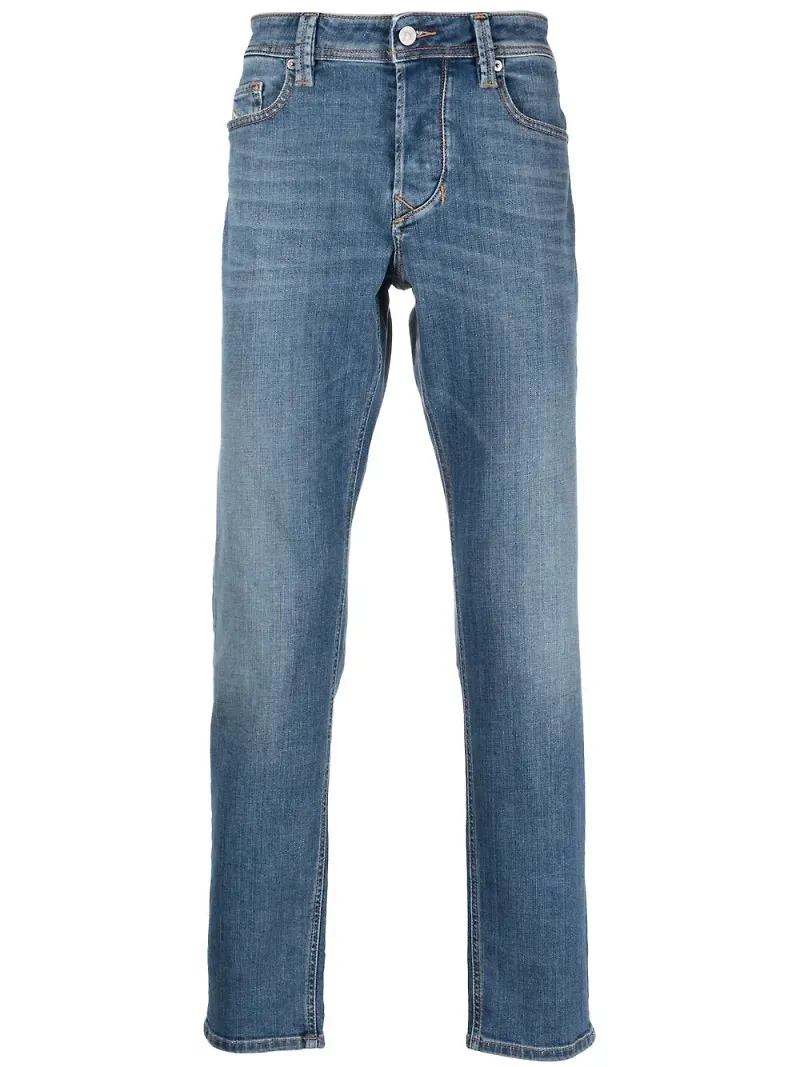 Diesel Larkee-Beex tapered-jeans - Blå