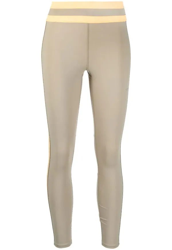 Diesel logo-detail high-waisted leggings - Grön