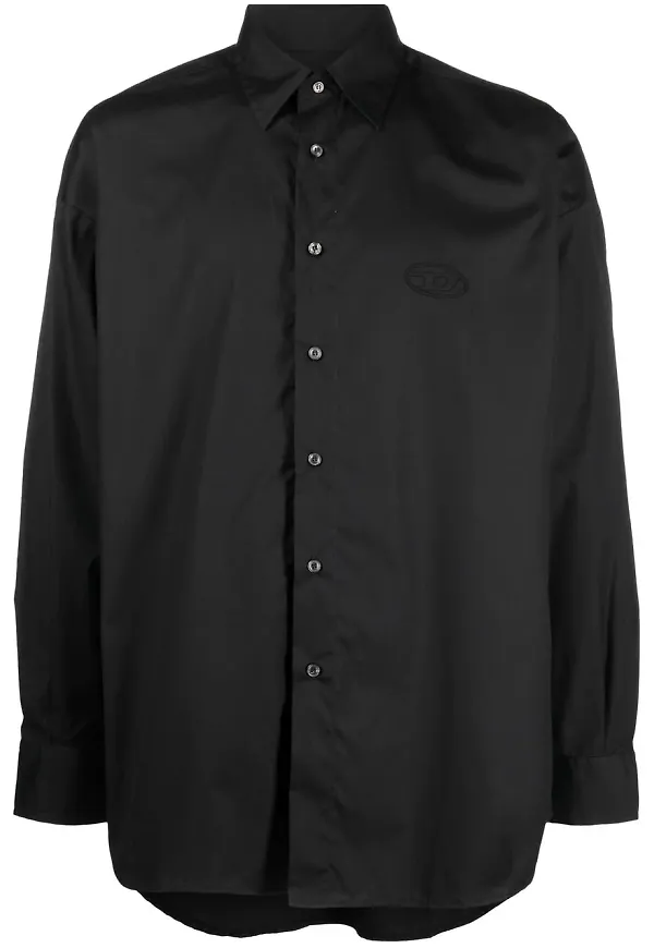 Diesel långärmad t-shirt - Svart