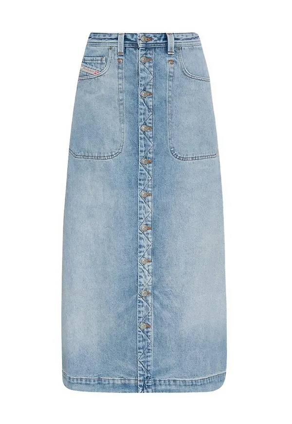 Diesel On-white-50 denim skirt Blå, Dam
