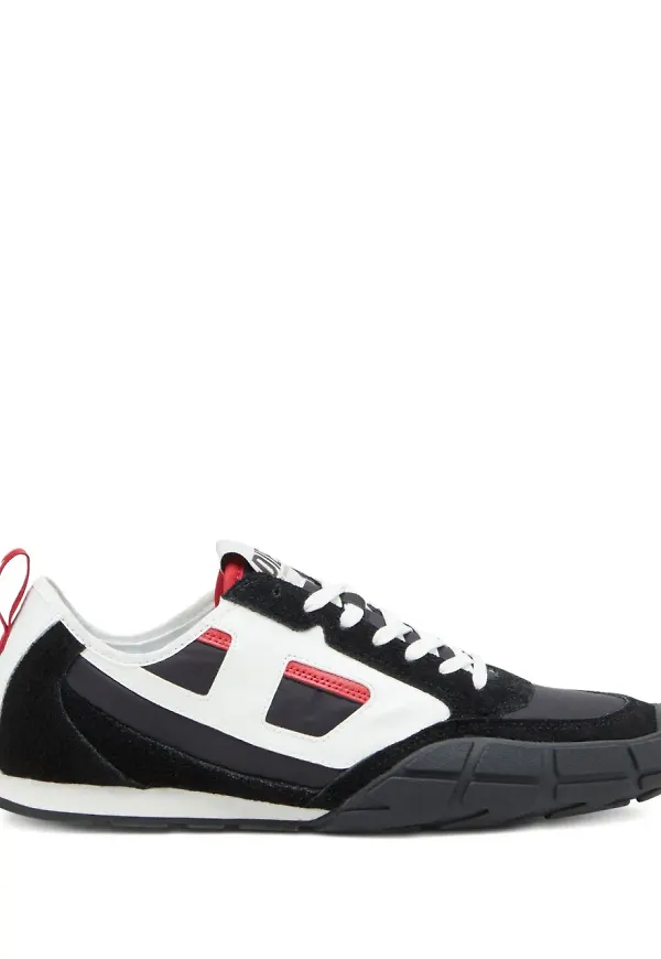 Diesel Pagodha sneakers med panel - Svart