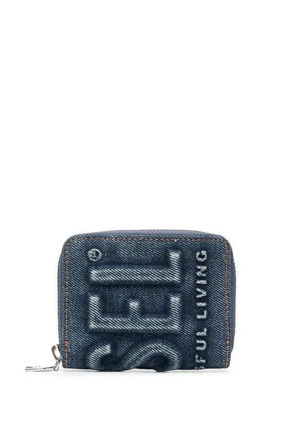 Diesel pouch med präglad logotyp - Blå