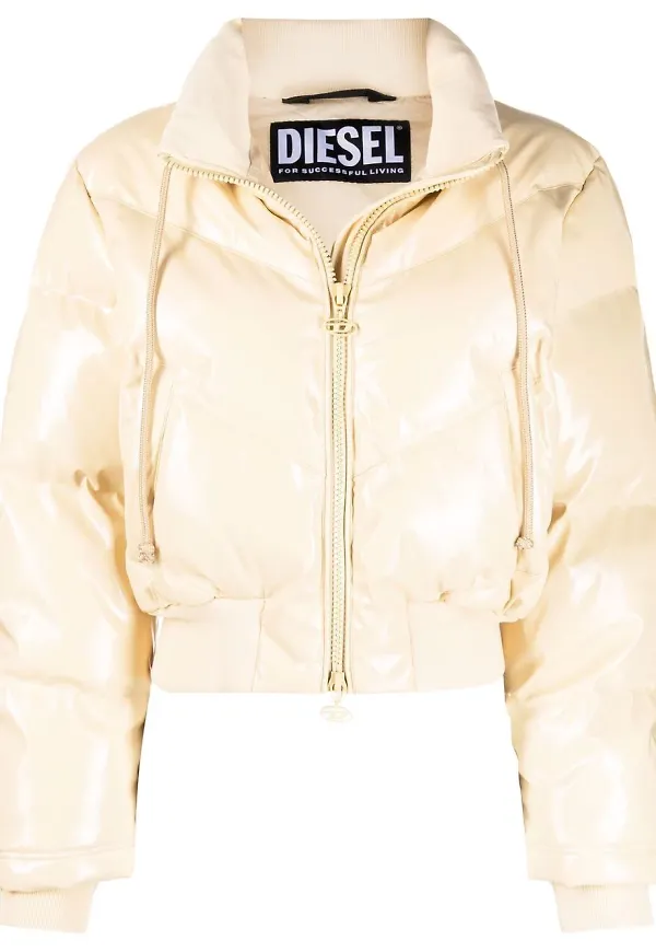 Diesel puffjacka med dragsko - Neutral