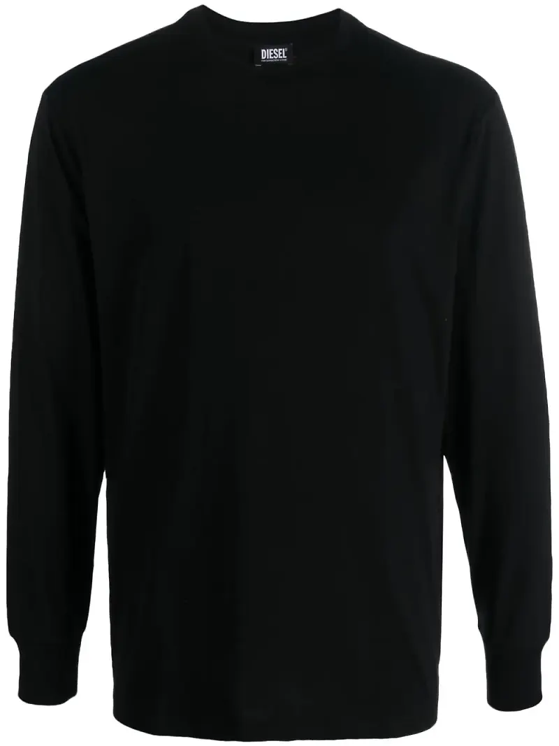 Diesel pyjamas med logotyp - Svart