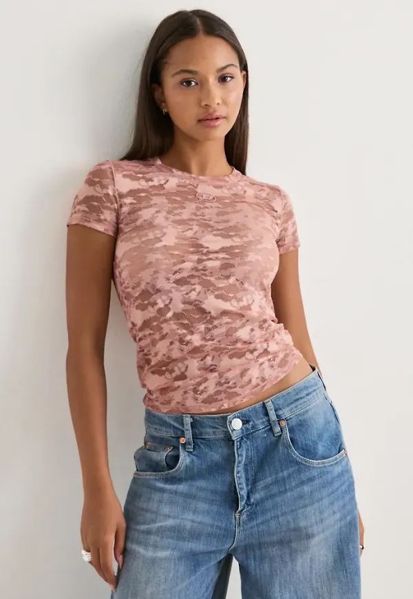 Diesel - Rosa - Kasia-Utlt T-Shirt