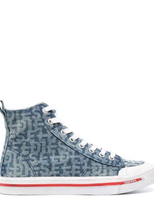 Diesel S-Athos höga sneakers - Blå