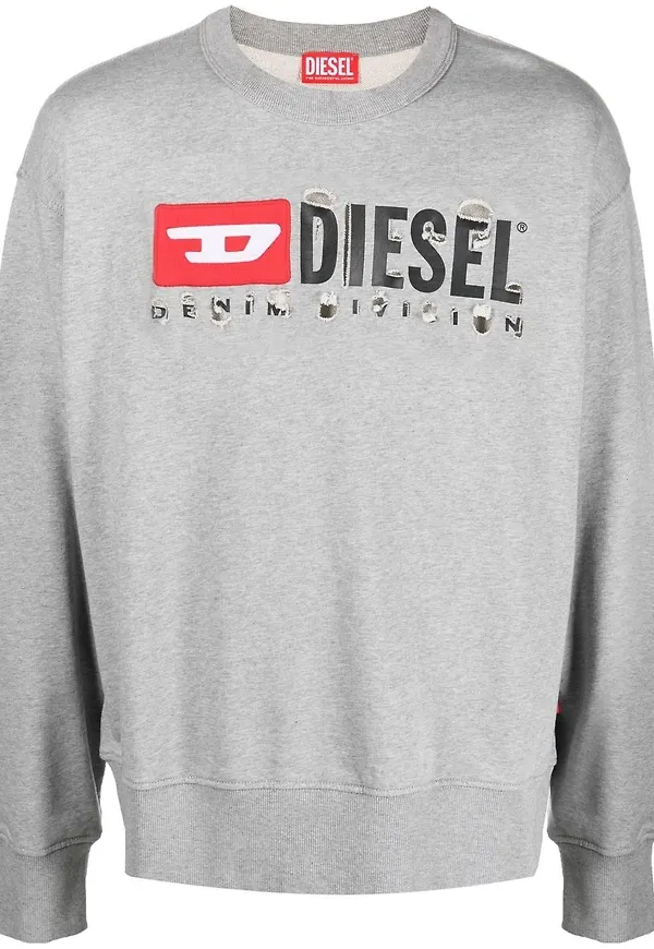 Diesel S-Ginn-Div sweatshirt - Grå