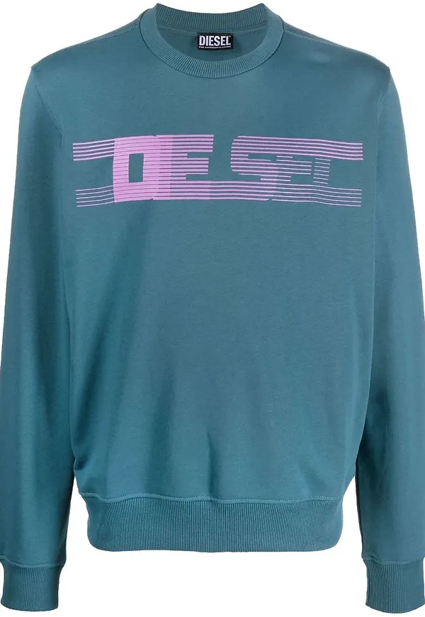 Diesel S-GINN-E3 sweatshirt - Blå