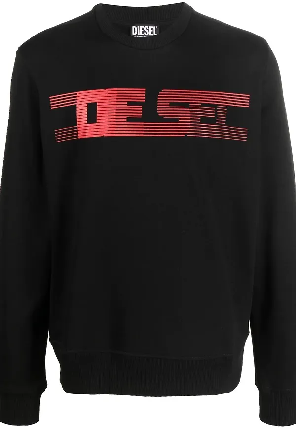 Diesel S-GINN-E3 sweatshirt - Svart