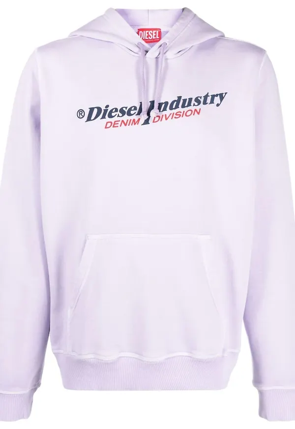 Diesel S-Ginn-Hood-Ind hoodie - Lila
