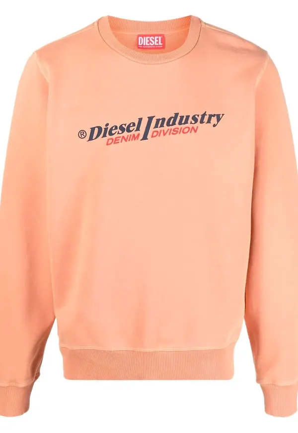 Diesel S-Ginn-Ind-sweatshirt - Orange