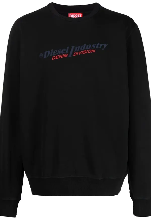 Diesel S-Ginn-Ind-sweatshirt - Svart