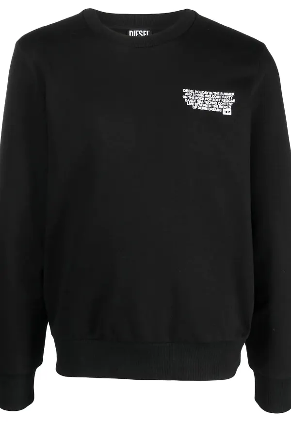 Diesel S-Ginn-K29 sweatshirt - Svart