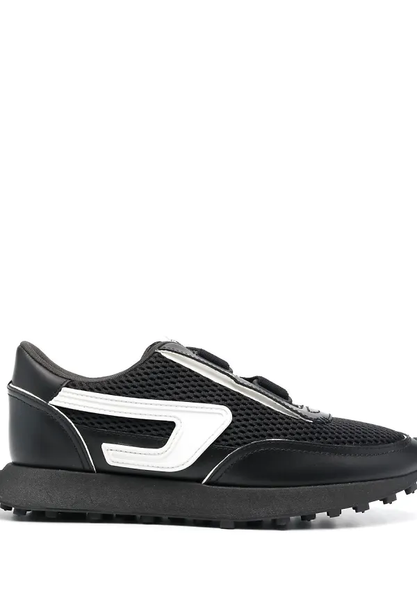 Diesel S-Racer låga sneakers - Svart
