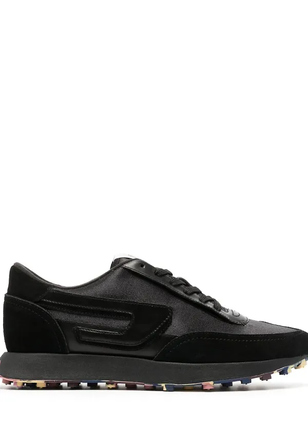 Diesel S-Racer låga sneakers - Svart
