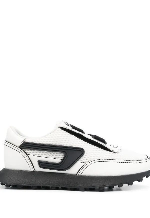 Diesel S-Racer låga sneakers - Vit