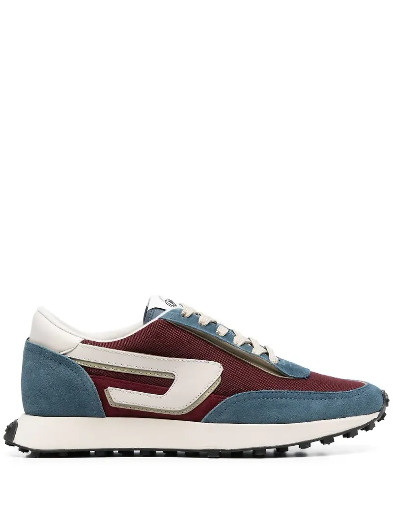 Diesel S-Racer sneakers med panel - Röd