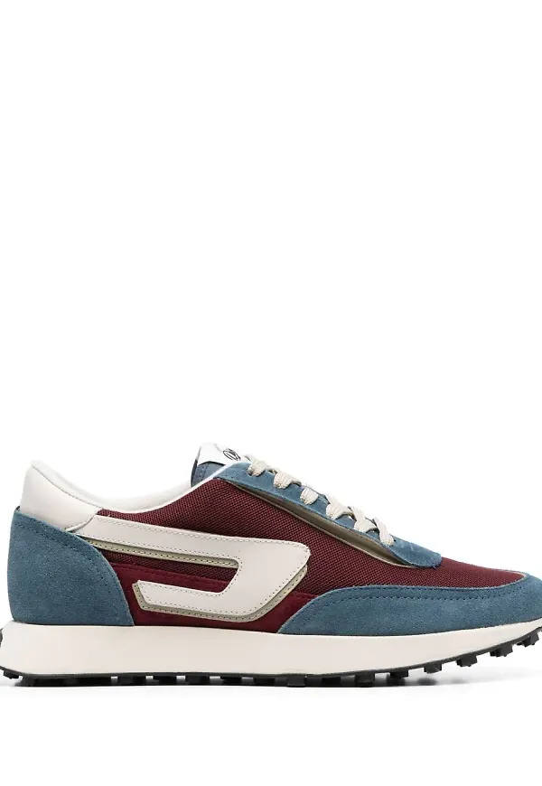 Diesel S-Racer sneakers med panel - Röd