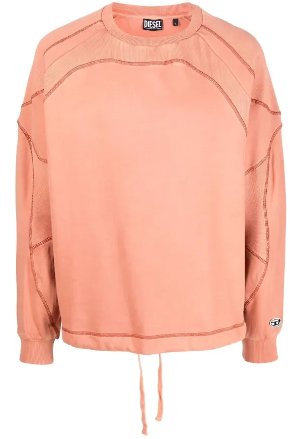 Diesel S-Ribal sweatshirt - Orange