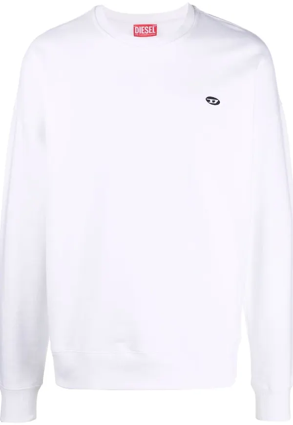 Diesel S-Rob-Doval-PJ sweatshirt - Vit