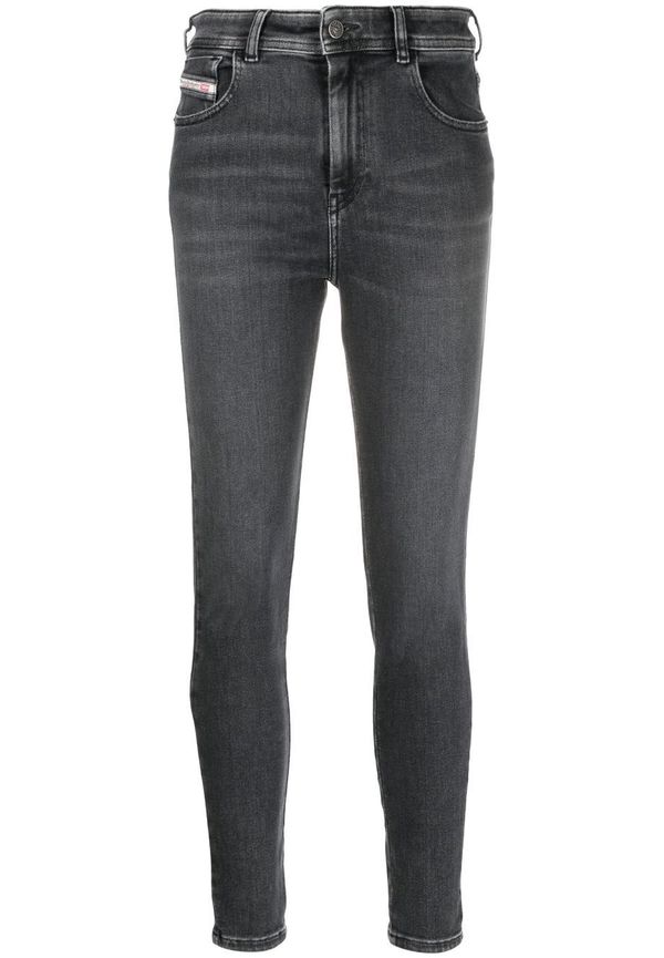 Diesel Slandy High skinny-jeans från 1984 - Grå