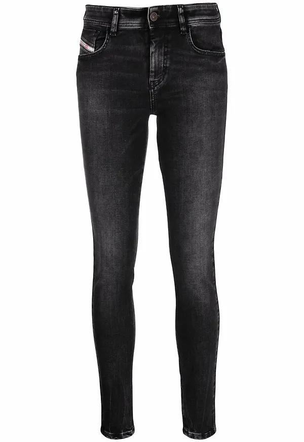 Diesel Slandy skinny-jeans - Svart