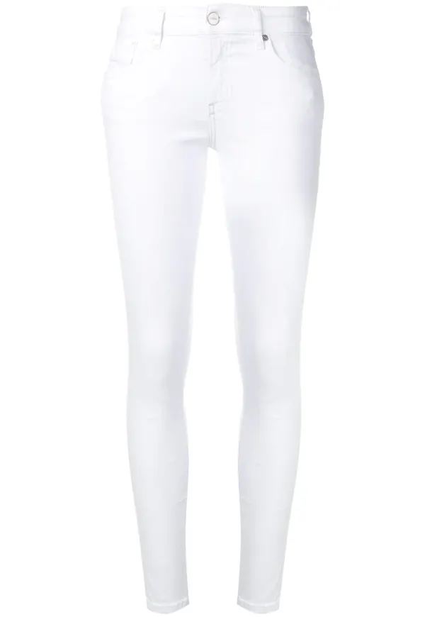 Diesel Slandy skinny-jeans - Vit