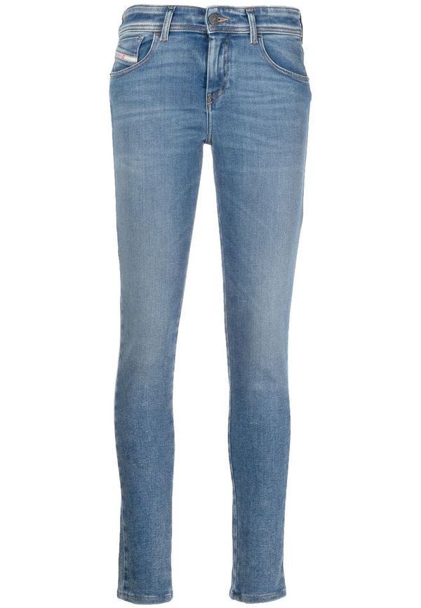 Diesel Slandy skinny-jeans från 2017 - Blå