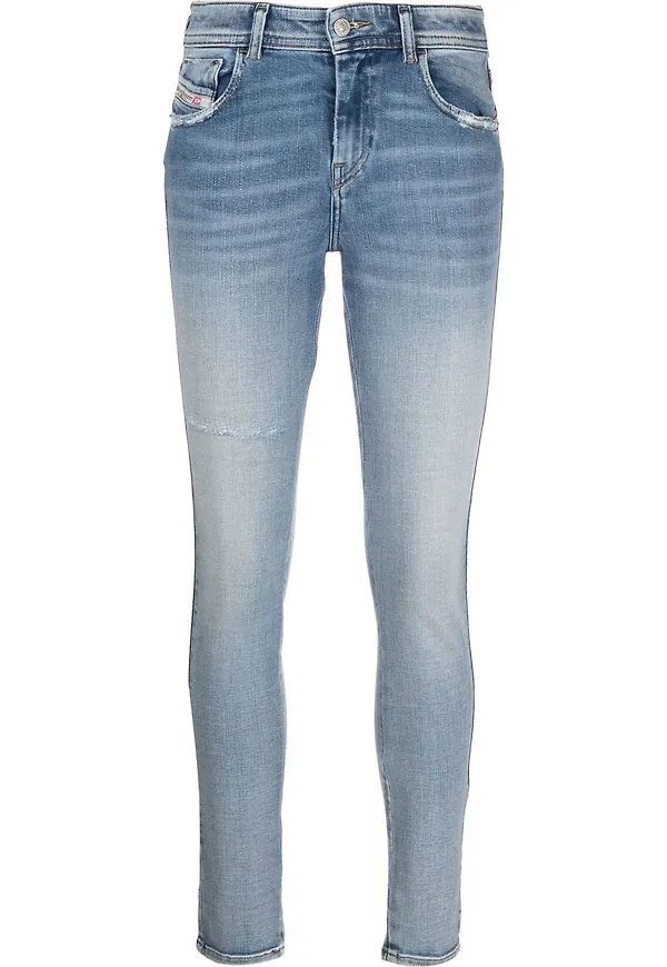 Diesel Slandy skinny-jeans från 2017 - Blå