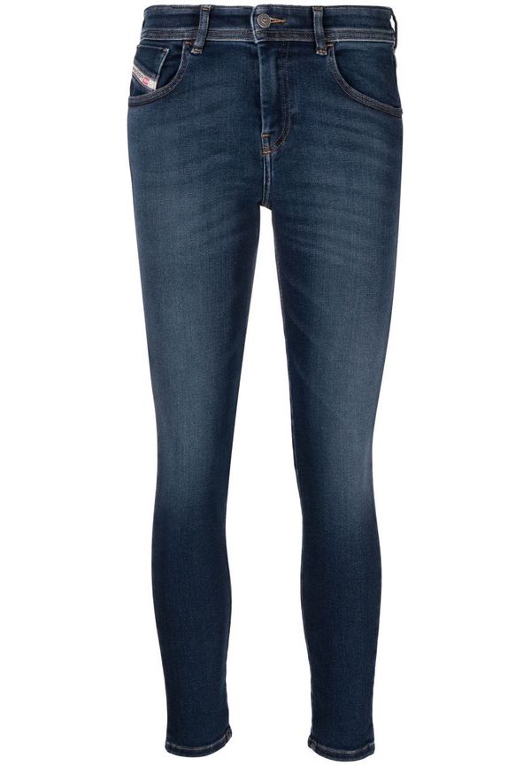 Diesel Slandy skinny-jeans från 2017 - Blå