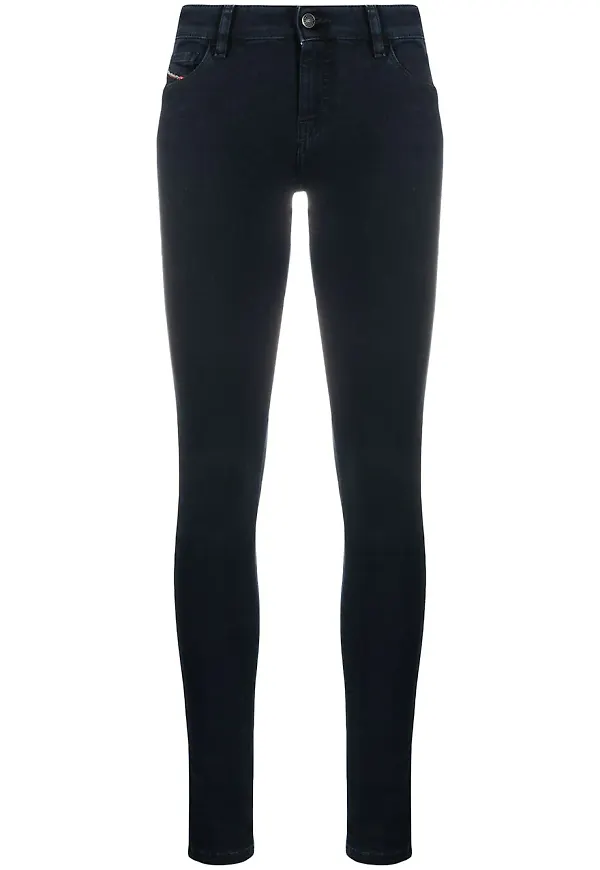 Diesel Slandy supersmala jeans - Blå