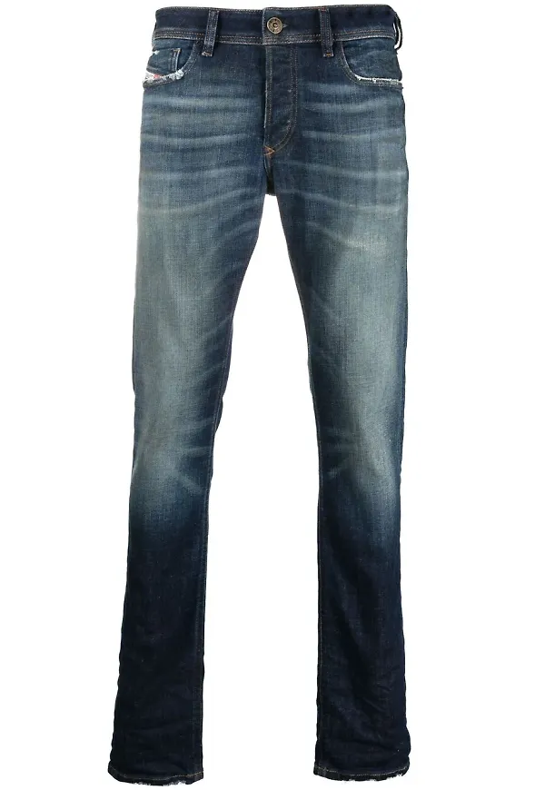 Diesel Sleenker skinny-jeans - Blå
