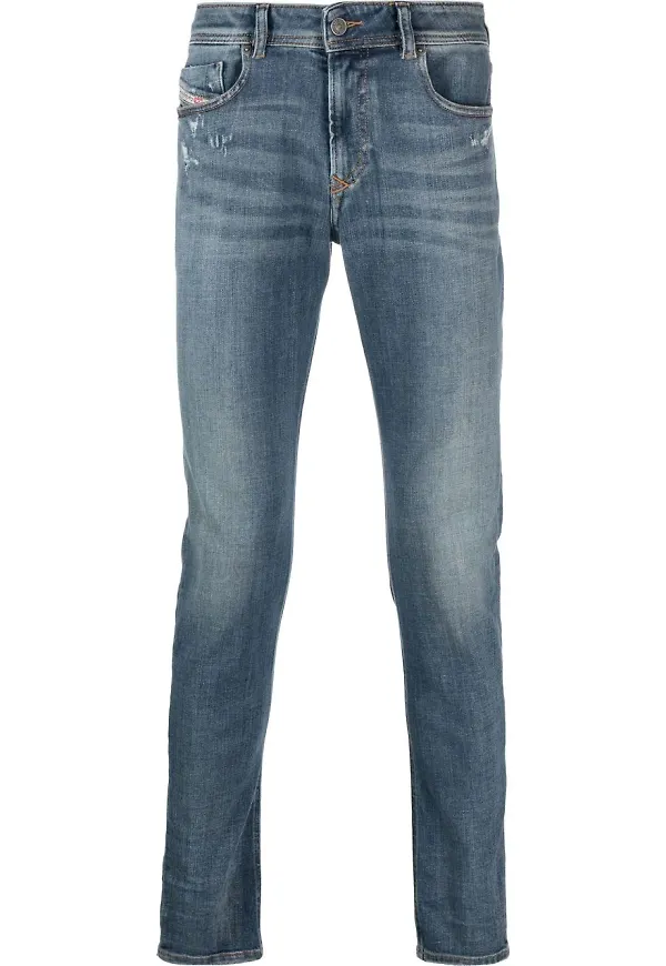 Diesel Sleenker skinny-jeans från 1979 - Blå
