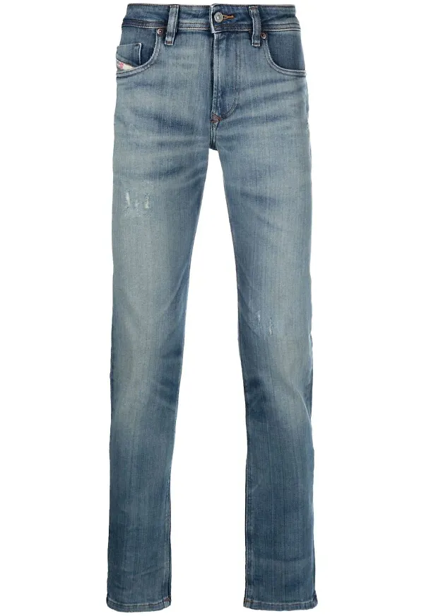 Diesel Sleenker skinny-jeans från 1979 - Blå