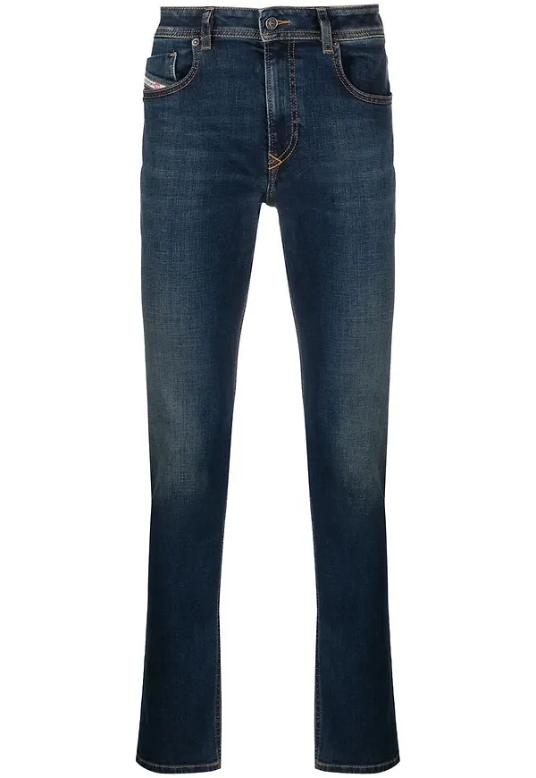 Diesel Sleenker skinny-jeans från 1979 - Blå