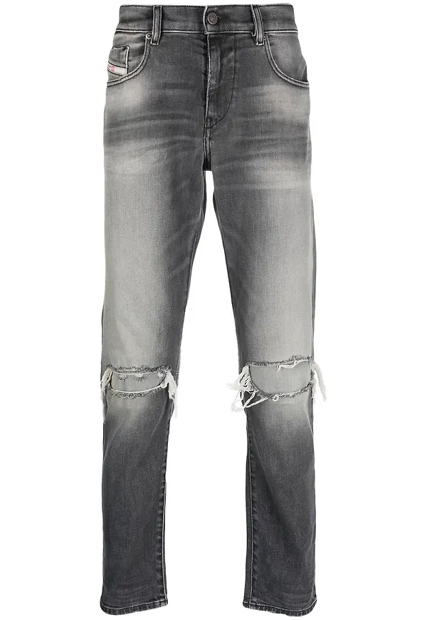 Diesel slim-cut 2019 D-STRUKT jeans - Svart