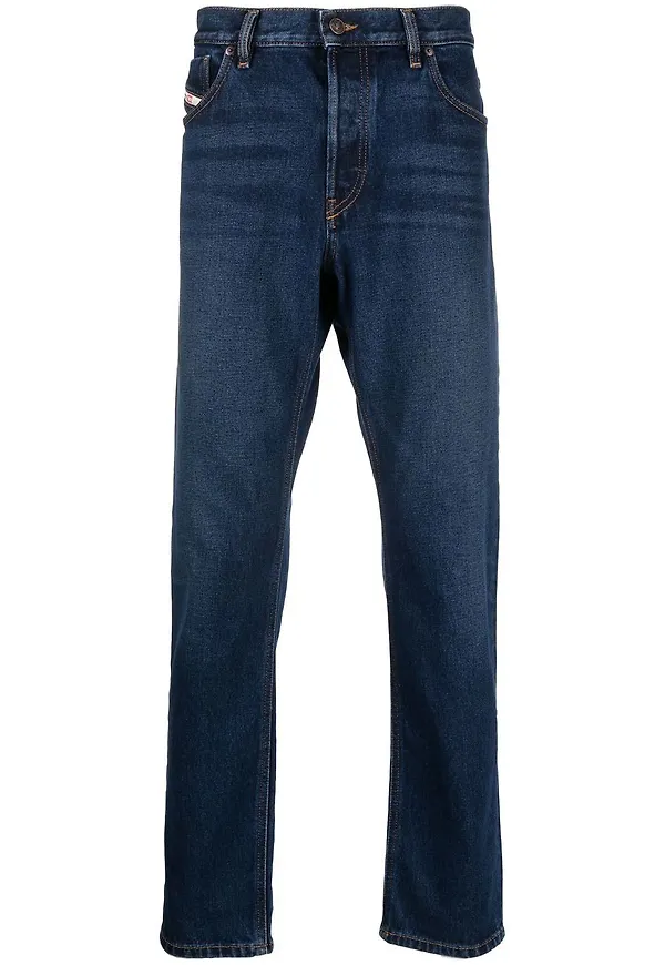 Diesel slim fit-jeans - Blå