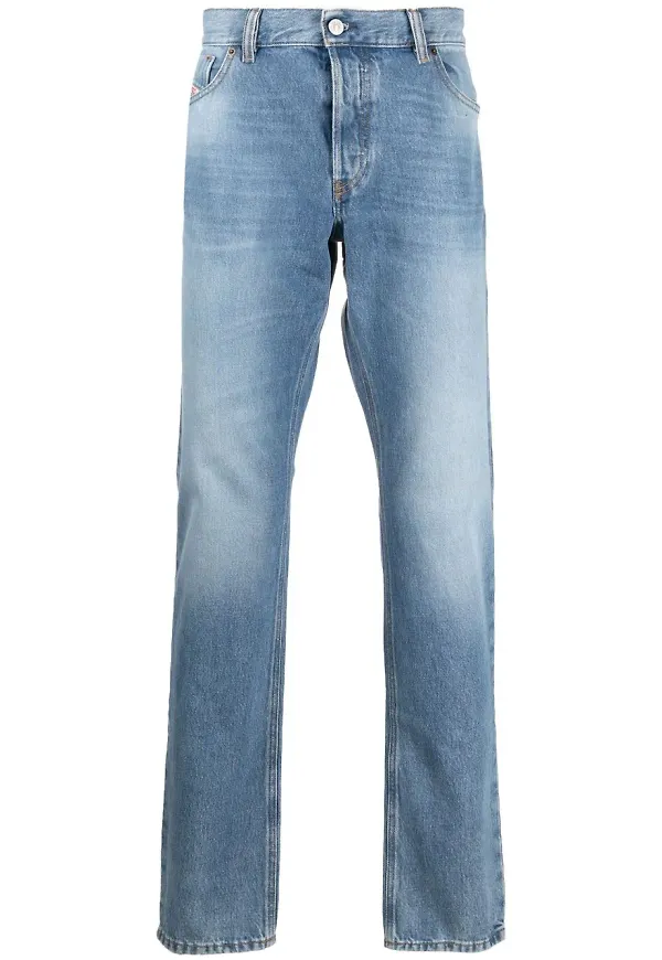 Diesel slim fit-jeans - Blå