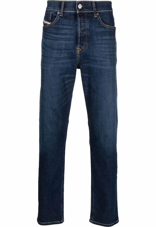 Diesel slim fit-jeans - Blå