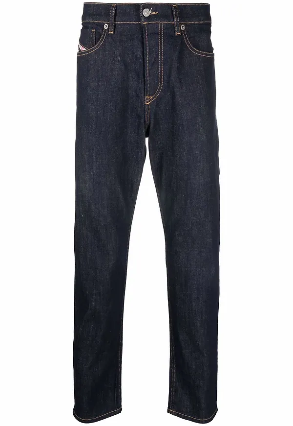 Diesel slim fit-jeans - Blå