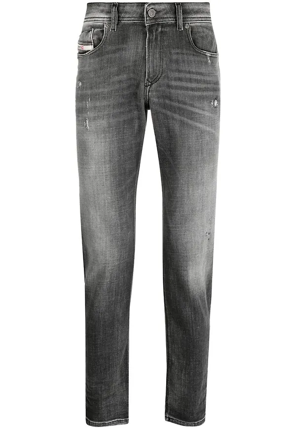 Diesel slim fit-jeans - Grå
