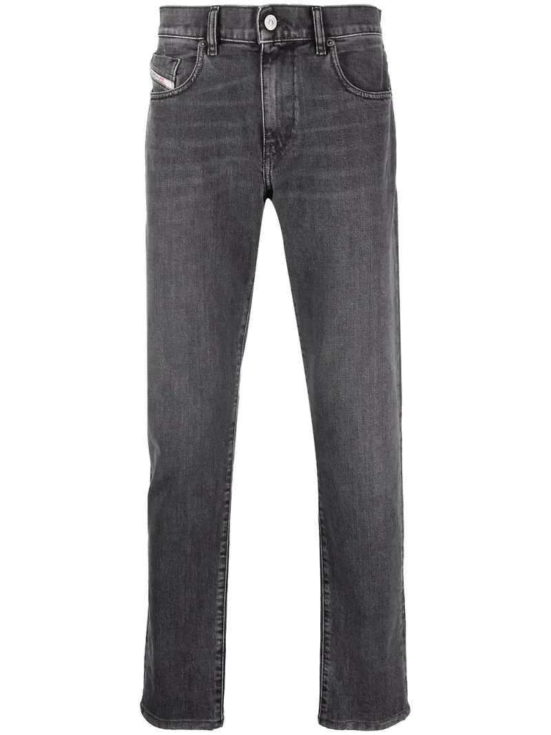 Diesel slim fit-jeans - Svart