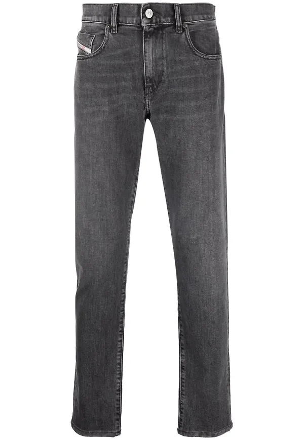 Diesel slim fit-jeans - Svart