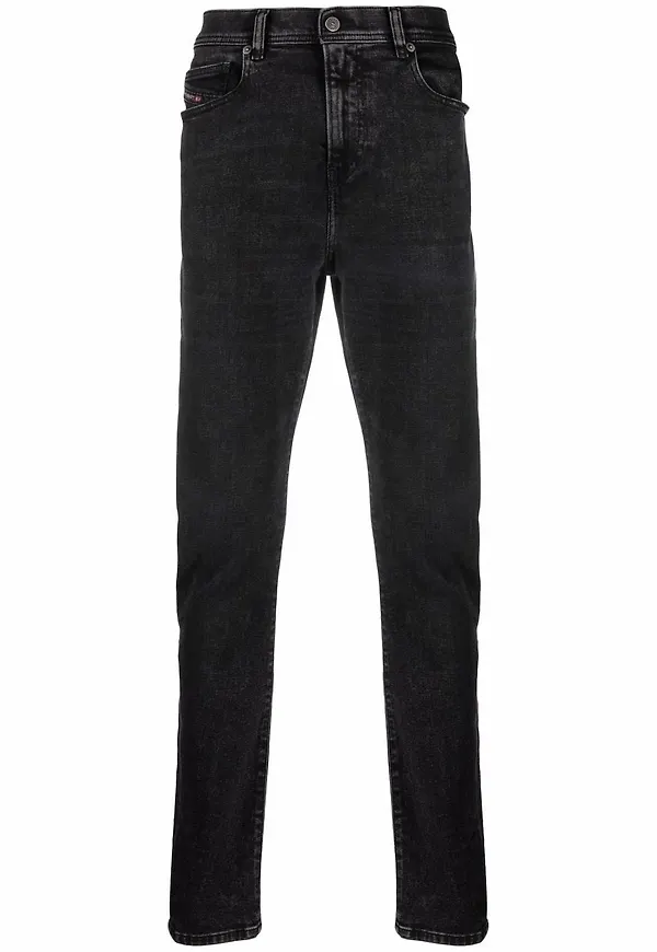 Diesel slim fit-jeans - Svart