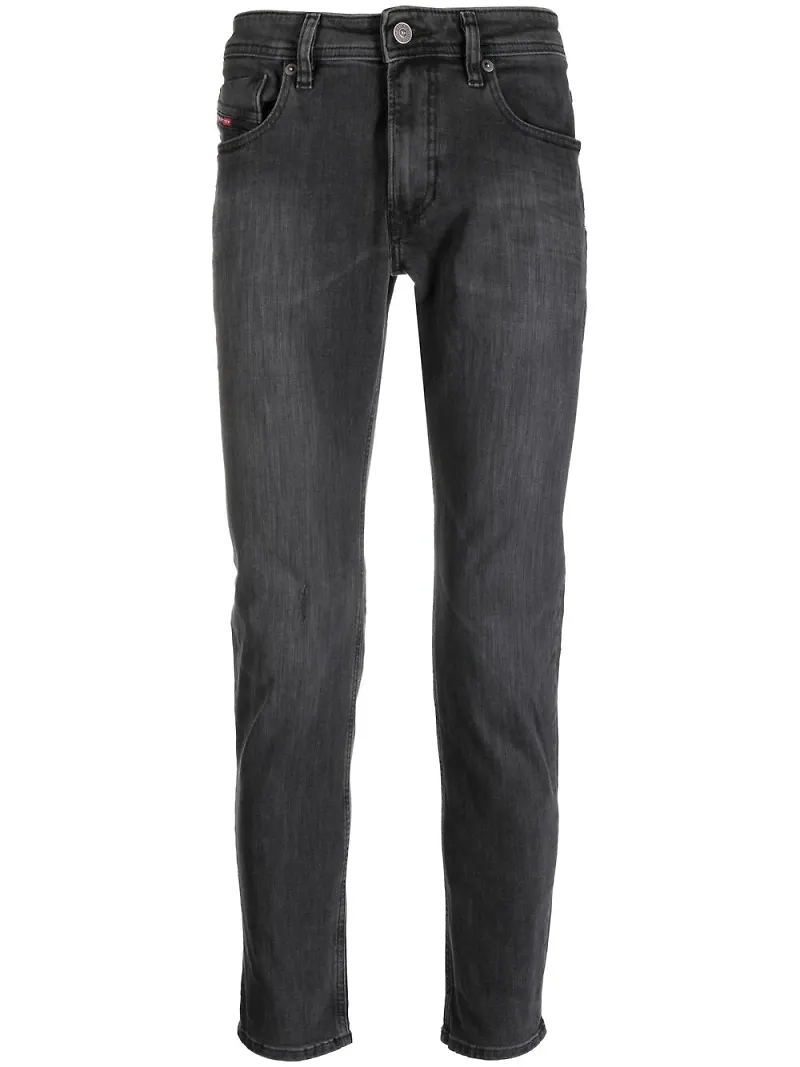 Diesel slim fit-jeans - Svart