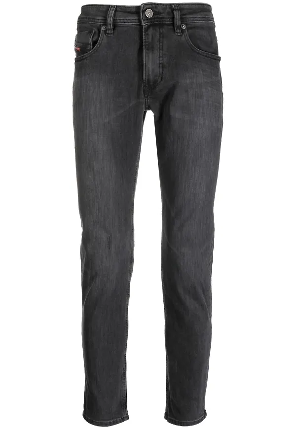 Diesel slim fit-jeans - Svart